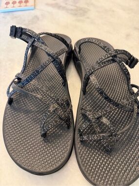 Women's Chaco  Black Strappy Outdoor Sandals